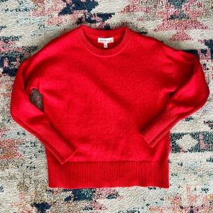 Philosophy red sweater
